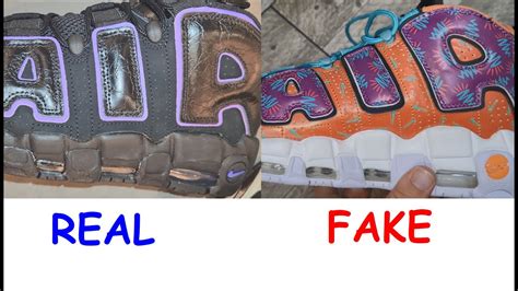 nike more uptemps real vs fake|how to tell if nikes are real.